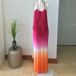 NWT Dress with Fringe, Georgie maxi